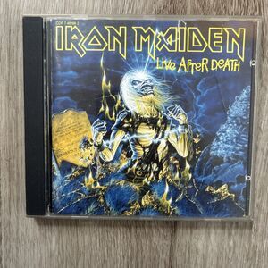 Iron Maiden Live After Death CD 1985 UK Import Capitol Original CDP 7 46186 2